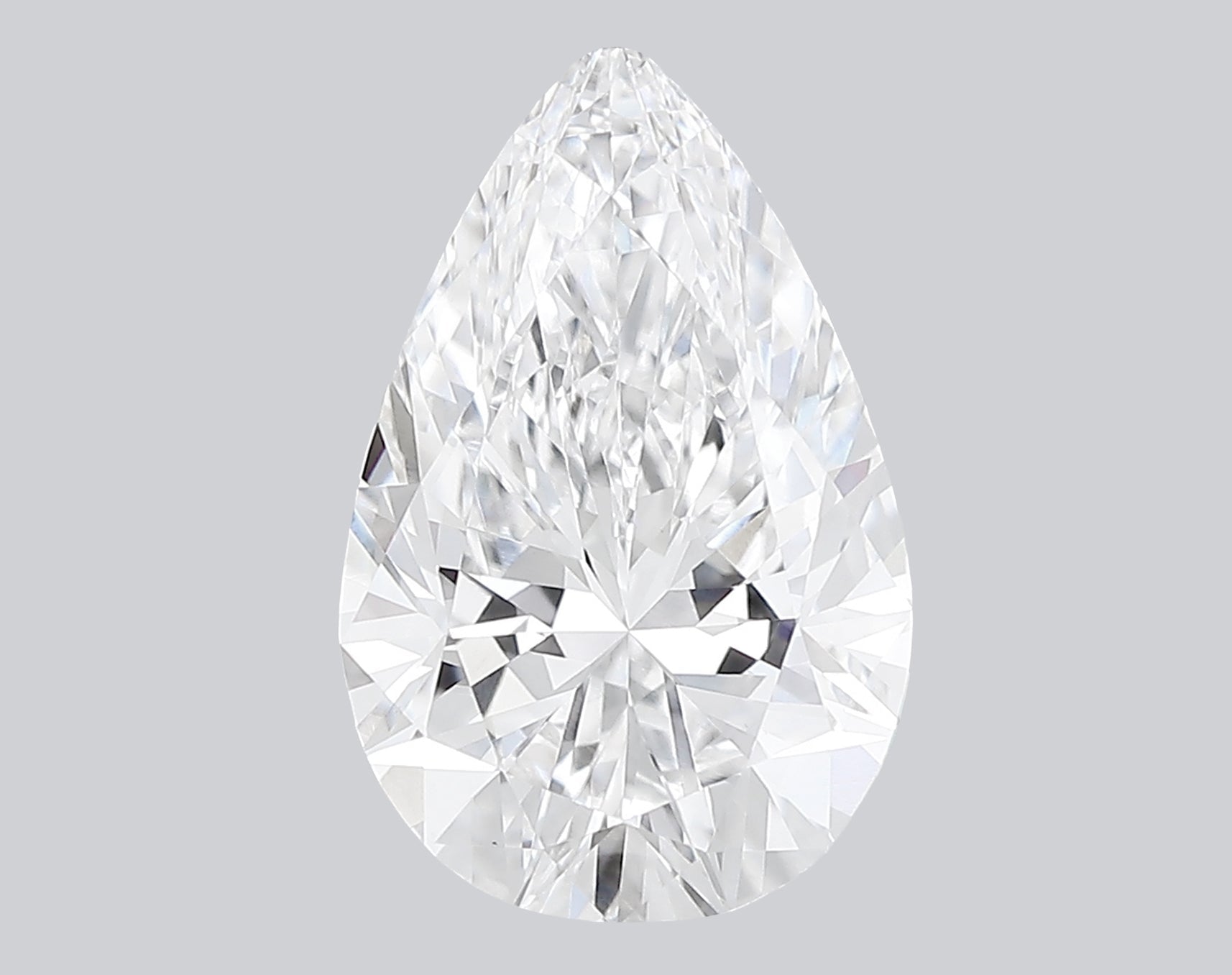1.76 Carat D - VVS2 Pear Lab Grown Diamond - IGI (124879) - PBD Loose Diamond