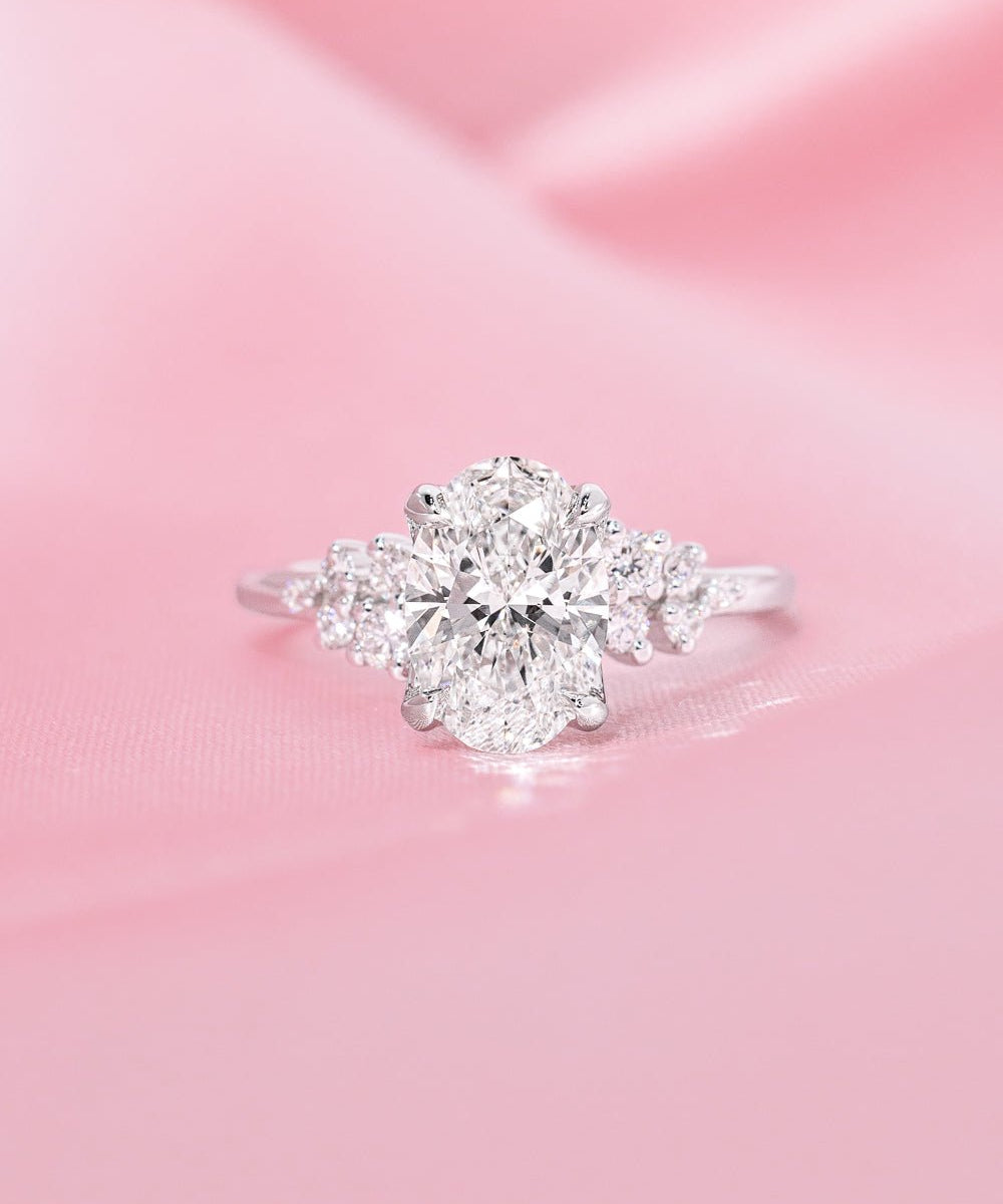 1.77ct D - VVS2 Oval Lab Diamond Nova - PBD Engagement Rings