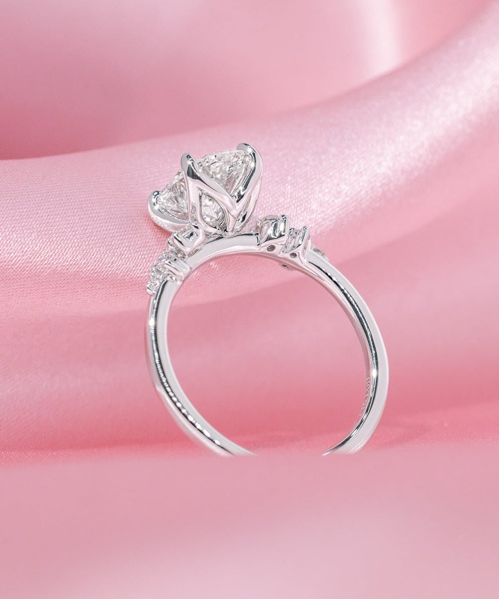 1.77ct D - VVS2 Oval Lab Diamond Nova - PBD Engagement Rings