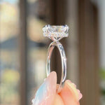 1.78ct D-VS1 Oval Lab Diamond Stephanie Engagement Rings Princess Bride Diamonds 