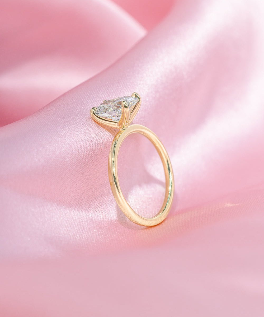 1.79ct D - VS1 Oval Lab Diamond Juliette - PBD Engagement Rings