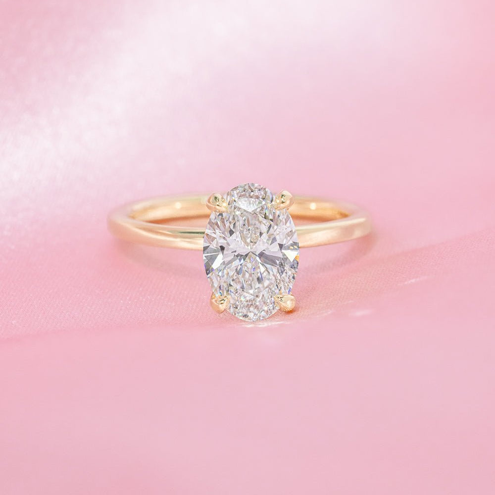 1.79ct D - VS1 Oval Lab Diamond Juliette - PBD Engagement Rings