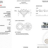1.79ct D-VS1 Oval Lab Diamond Lucy Engagement Rings Princess Bride Diamonds 