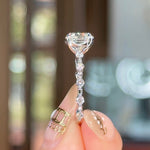 1.79ct D-VS1 Oval Lab Diamond Lucy Engagement Rings Princess Bride Diamonds 
