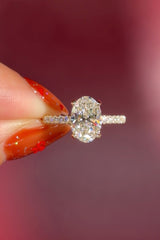 1.82ct D-VS1 Oval Lab Diamond Kayla