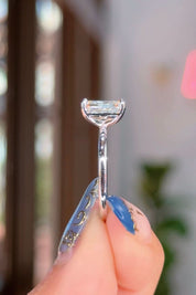 1.82ct D - VVS2 Emerald Lab Diamond Leah - PBD Engagement Rings