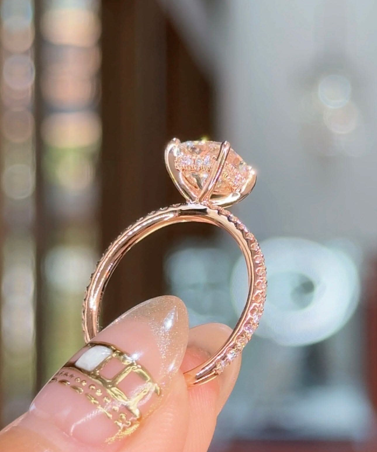 1.82ct E - VS1 Cushion Lab Diamond Kayla - PBD Engagement Rings