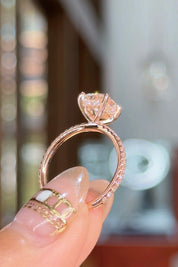 1.82ct E - VS1 Cushion Lab Diamond Kayla - PBD Engagement Rings