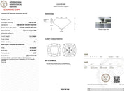 1.82ct E - VS1 Cushion Lab Diamond Kayla - PBD Engagement Rings