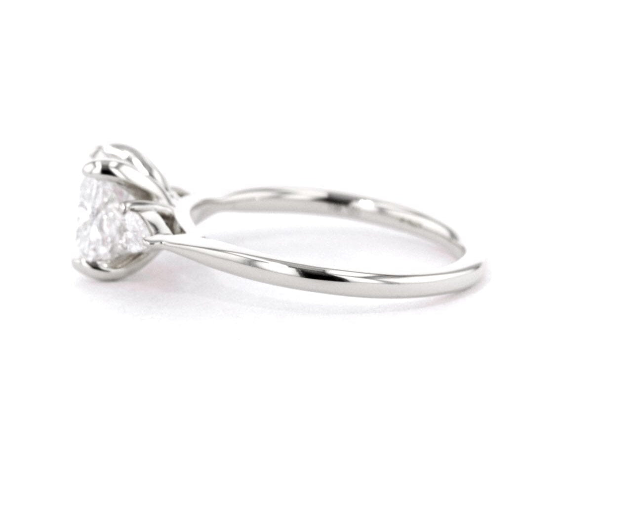 1.8mm Gracie Cushion Engagement Rings Princess Bride Diamonds 