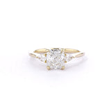 1.8mm Gracie Cushion Engagement Rings Princess Bride Diamonds 