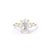 1.8mm Gracie Oval Engagement Rings Princess Bride Diamonds 