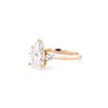 1.8mm Gracie Pear Engagement Rings Princess Bride Diamonds 