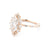 1.8mm Kaia Marquise Engagement Rings Princess Bride Diamonds 