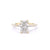 1.8mm Kelsey Radiant Engagement Rings Princess Bride Diamonds 