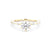 1.8mm Lila Round Engagement Rings Princess Bride Diamonds 