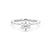 1.8mm Lila Round Engagement Rings Princess Bride Diamonds 