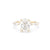 1.8mm Ren Oval Engagement Rings Princess Bride Diamonds 