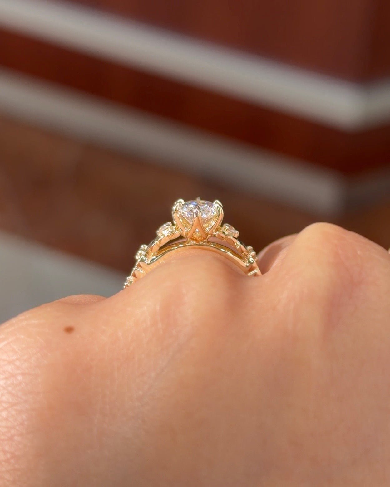 1.97ct D-VVS2 Marquise Lab Diamond Arwen - PBD Engagement Rings