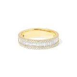 4.6mm Petite Baguette Diamond Ring