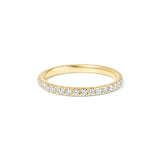 1.8mm Core Pavé Diamond Ring