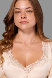 1ct Brandi Pear Necklace - PBD Necklaces