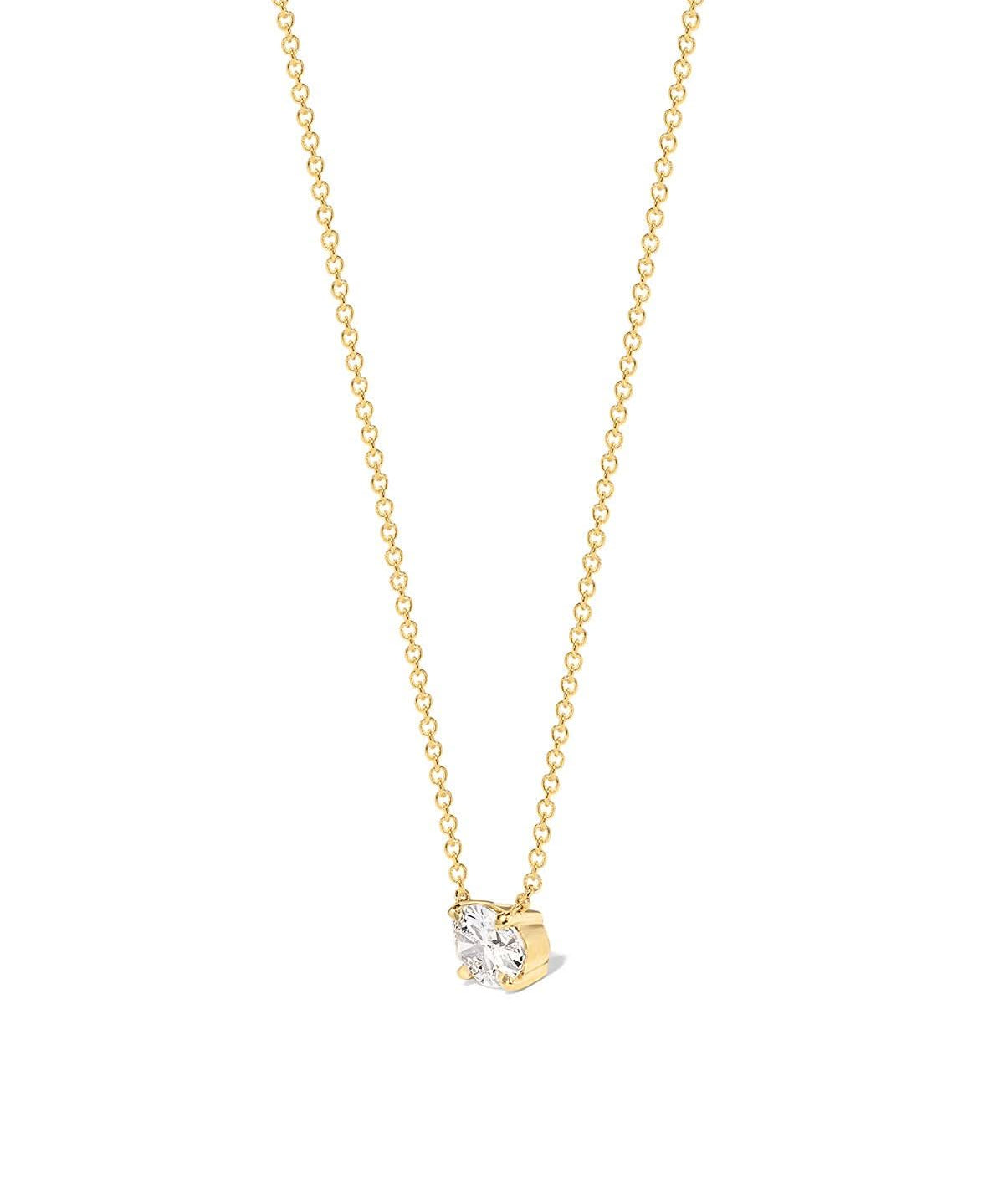 1ct East West Oval Brandi Necklace - PBD Necklaces