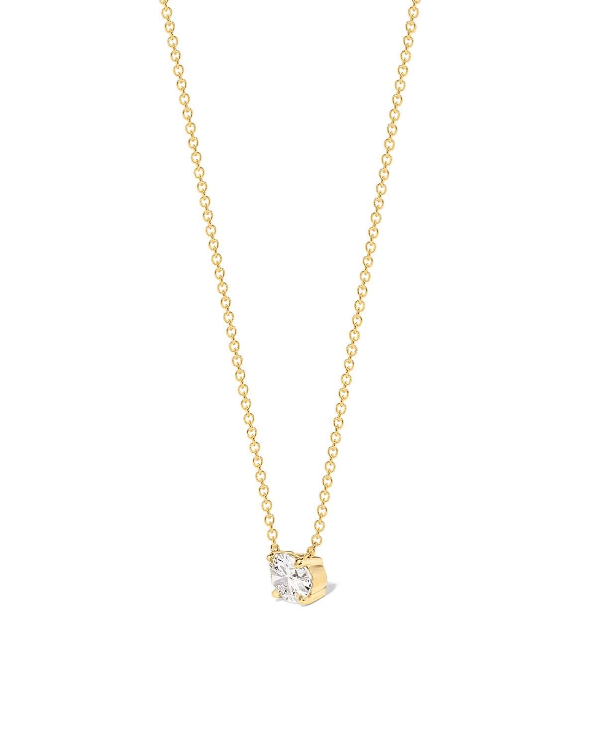 1ct East West Oval Brandi Necklace - PBD Necklaces