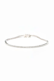 1ct Tennis Bracelet White Gold - PBD Bracelets
