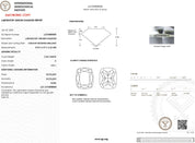 2.05ct D VVS1 Cushion Lab Diamond Rei