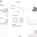 2.05ct D VVS1 Cushion Lab Diamond Rei