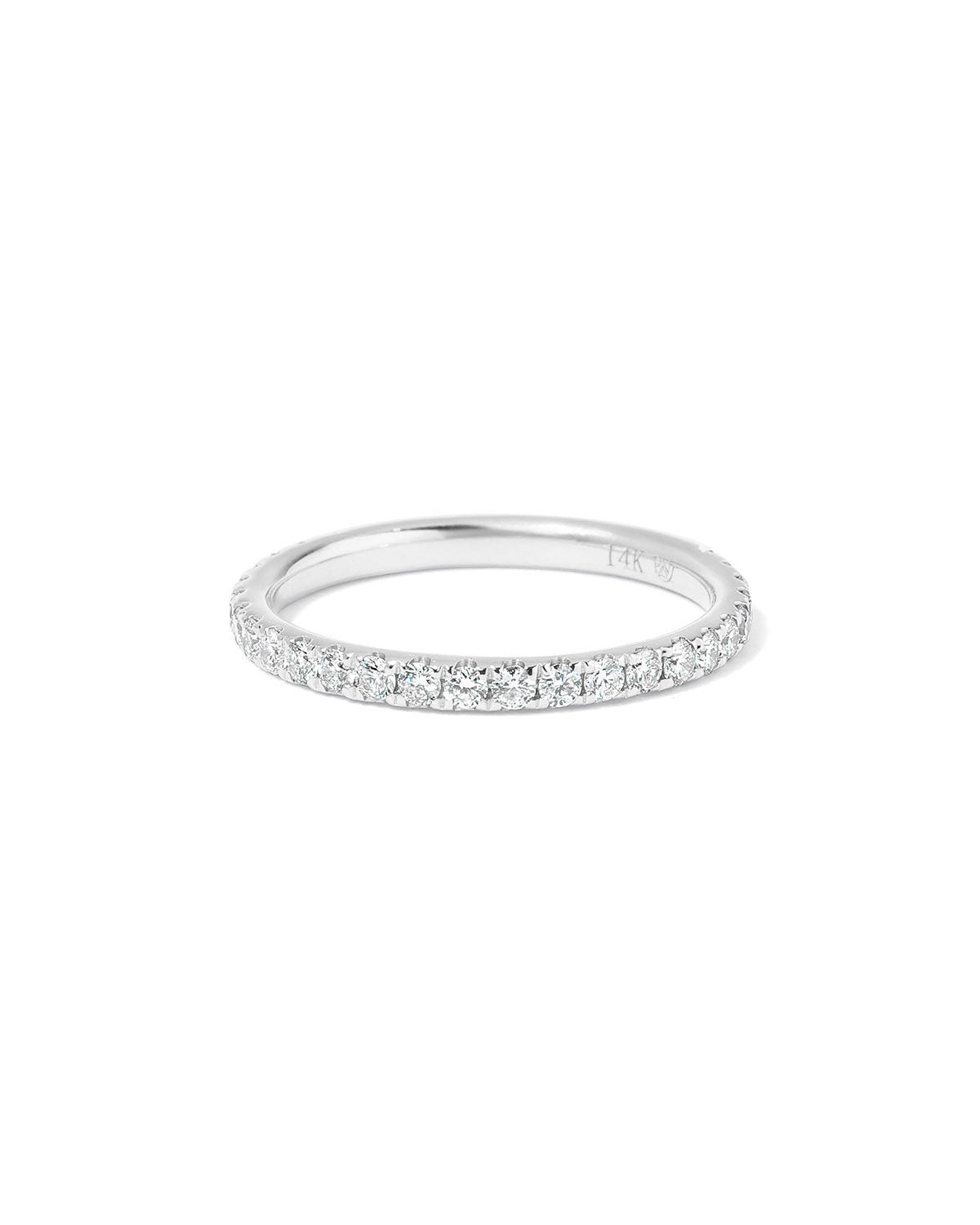 2.0mm Core Pavé Diamond Ring