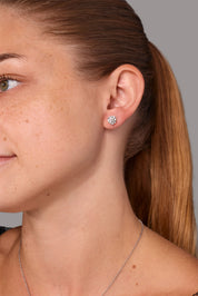 2.71ct D-VVS1 Round Lab Diamond Juliette Studs