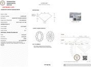 2.00 Carat F - VS1 Oval Lab Grown Diamond - IGI (124981) - PBD Loose Diamond
