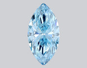 2.00 Carat Fancy Vivid Blue VS1 Marquise Lab Grown Diamond - IGI (#5053) Loose Diamond Princess Bride Diamonds 
