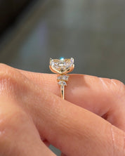 2.00ct D-VS1 Radiant Lab Diamond Nova - PBD Engagement Rings