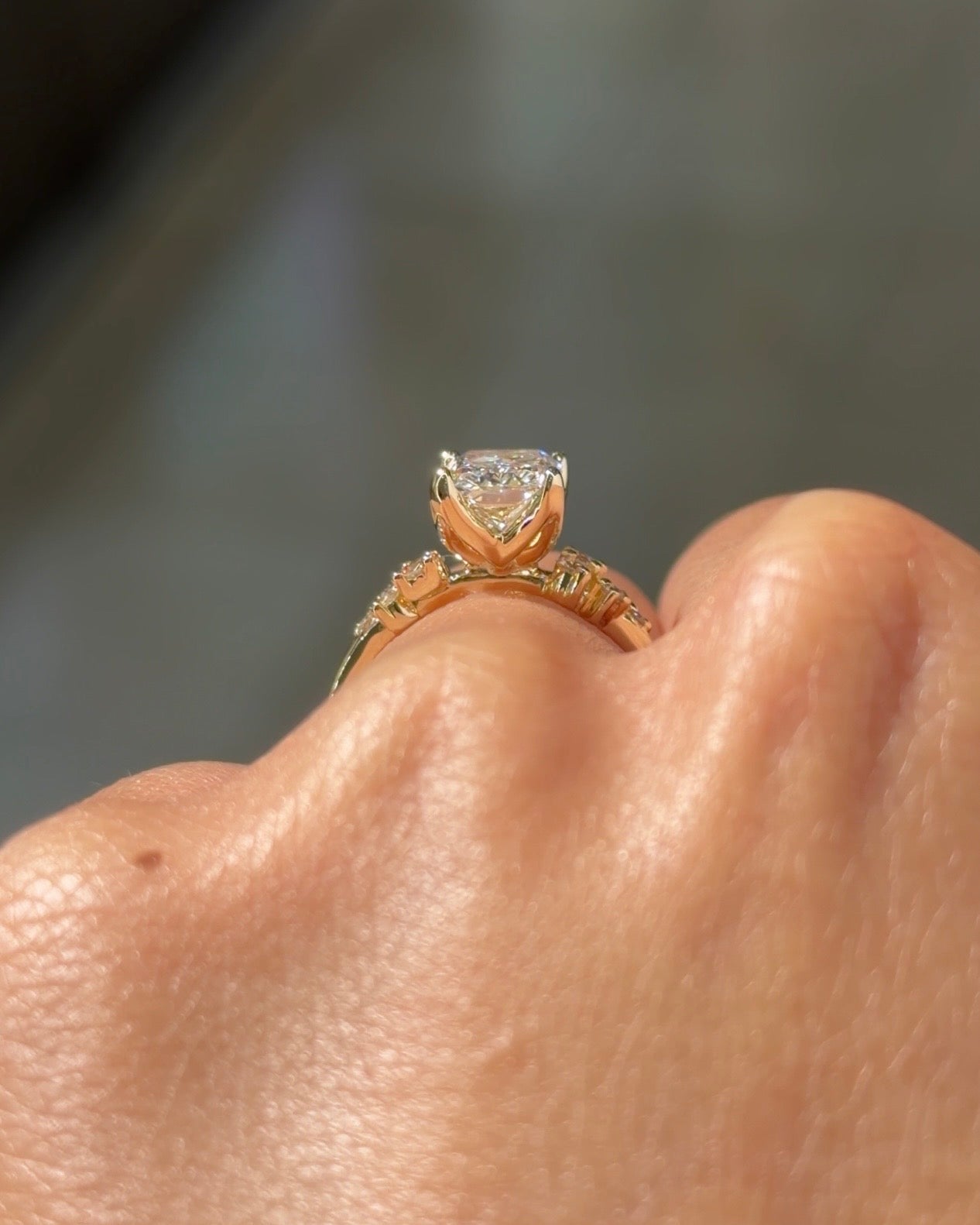 2.00ct D-VS1 Radiant Lab Diamond Nova - PBD Engagement Rings