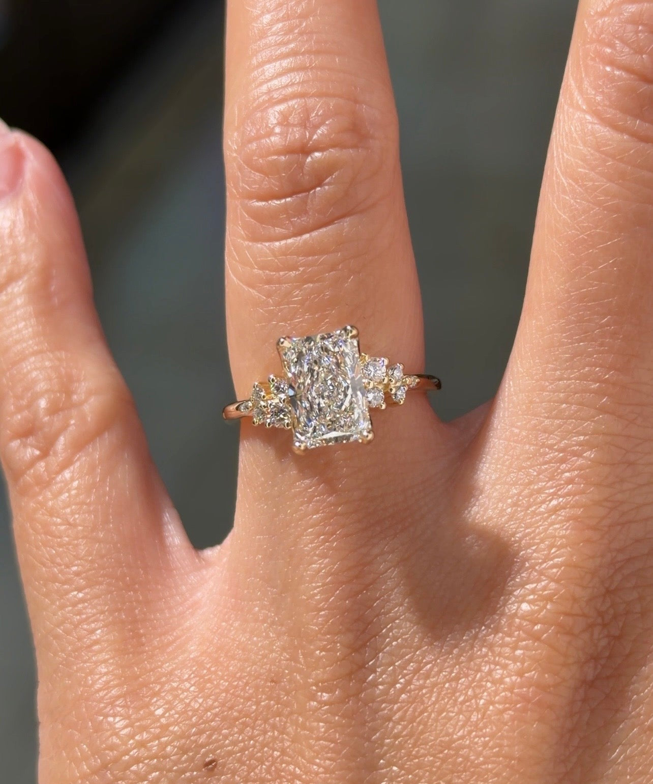 2.00ct D-VS1 Radiant Lab Diamond Nova - PBD Engagement Rings