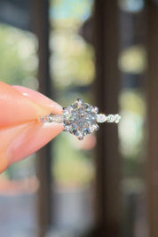 2.00ct D - VS1 Round Lab Diamond Ren - PBD Engagement Rings