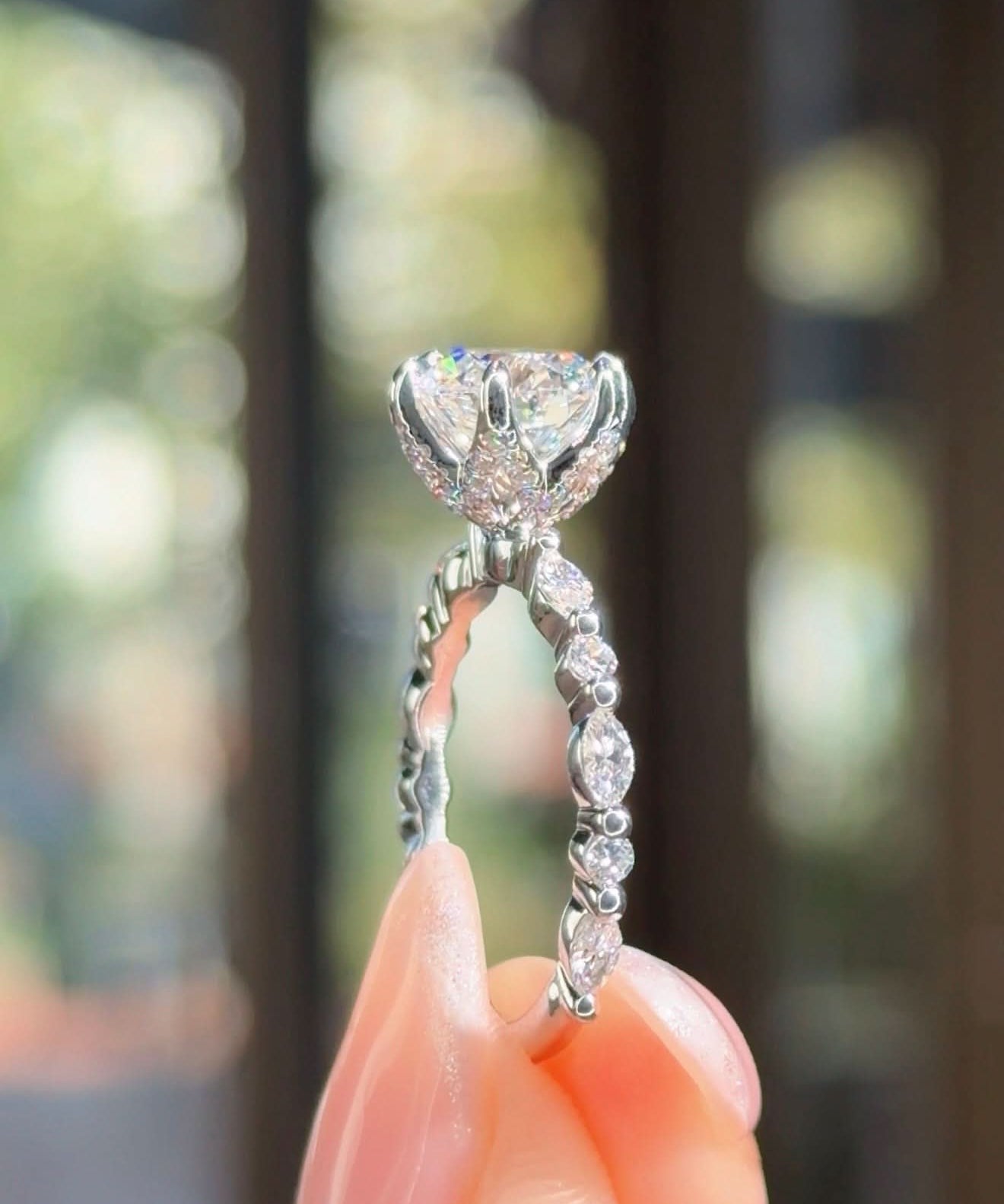 2.00ct D - VS1 Round Lab Diamond Ren - PBD Engagement Rings