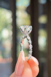 2.00ct D - VS1 Round Lab Diamond Ren - PBD Engagement Rings