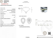 2.00ct D - VVS1 Pear Lab Diamond Kayla - PBD Engagement Rings