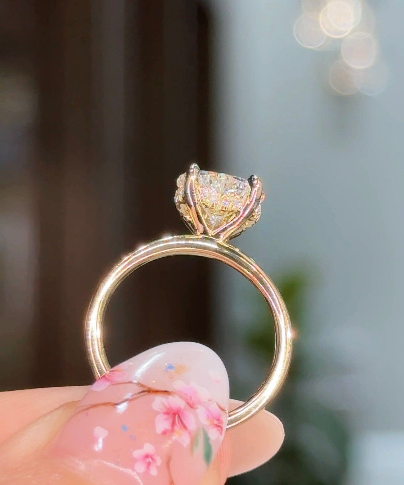 2.00ct D-VVS2 Heart Lab Diamond Kayla Engagement Rings Princess Bride Diamonds 