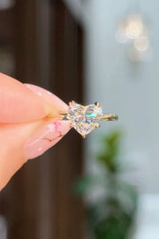 2.00ct D - VVS2 Heart Lab Diamond Kayla - PBD Engagement Rings