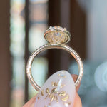 2.00ct D-VVS2 Oval Lab Diamond Angela Engagement Rings Princess Bride Diamonds 