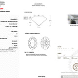 2.00ct D-VVS2 Oval Lab Diamond Angela Engagement Rings Princess Bride Diamonds 