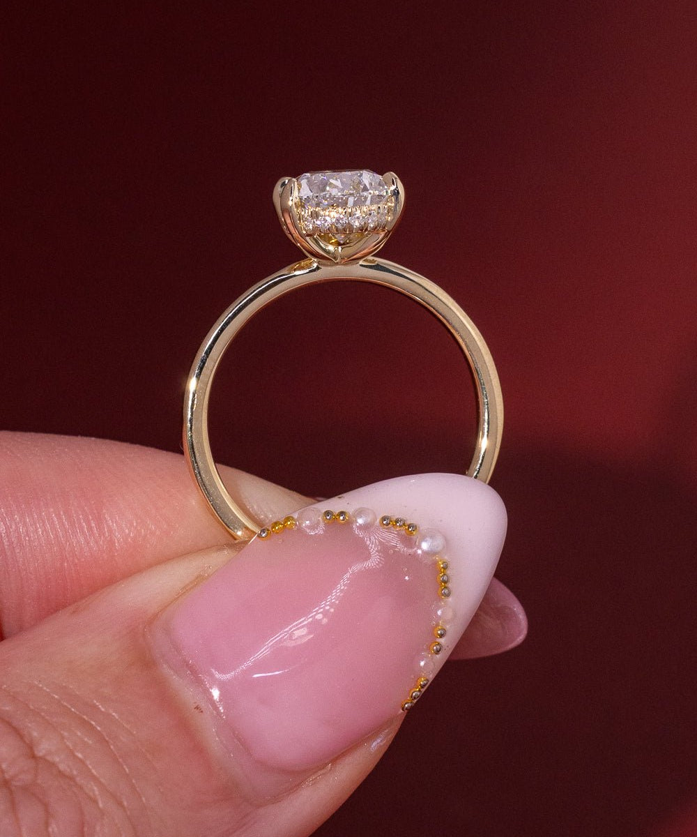 2.00ct D - VVS2 Pear Lab Diamond Kayla - PBD Engagement Rings