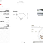 2.00ct D-VVS2 Radiant Lab Diamond Amber Engagement Rings Princess Bride Diamonds 