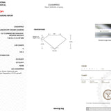 2.00ct D-VVS2 Radiant Lab Diamond Amber Engagement Rings Princess Bride Diamonds 