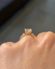2.00ct E-VS1 Marquise Lab Diamond Nova - PBD Engagement Rings